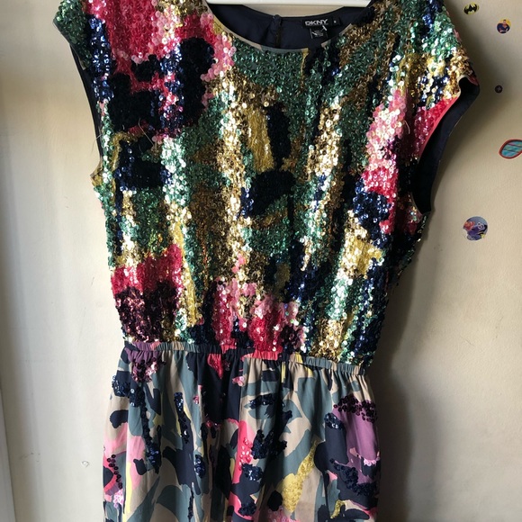 Dkny sequinned romper - Picture 4 of 10